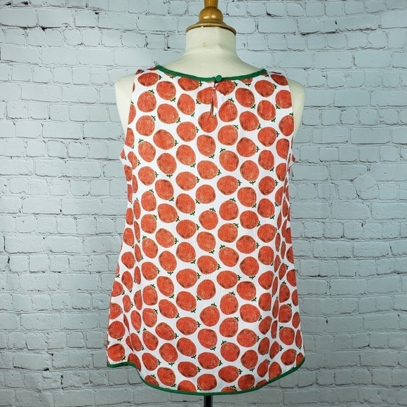 Peg & Kris Sleeveless Retro Style Shell Top 0 - Picture 3 of 12